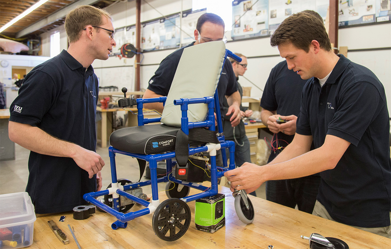 Illustration for article titled Students Built the World's Smallest Electric Wheelchairs